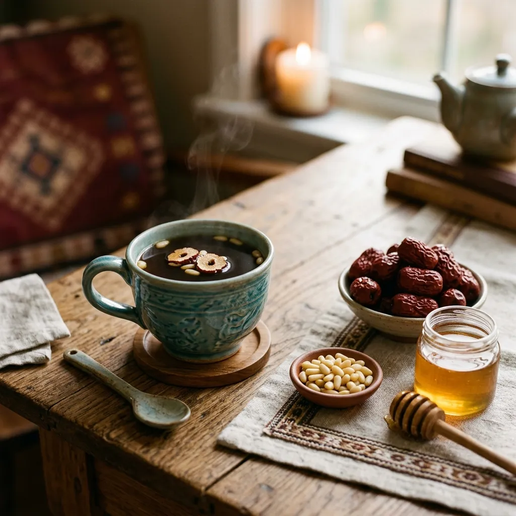 Ingredients for Daechu-cha